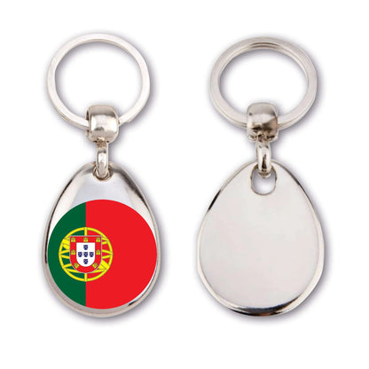 Country Flags from around the World Key Ring