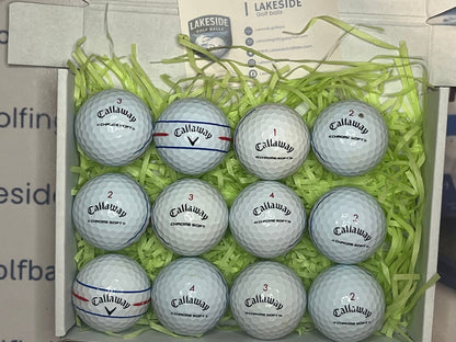 12 Callaway Chrome Soft triple Track