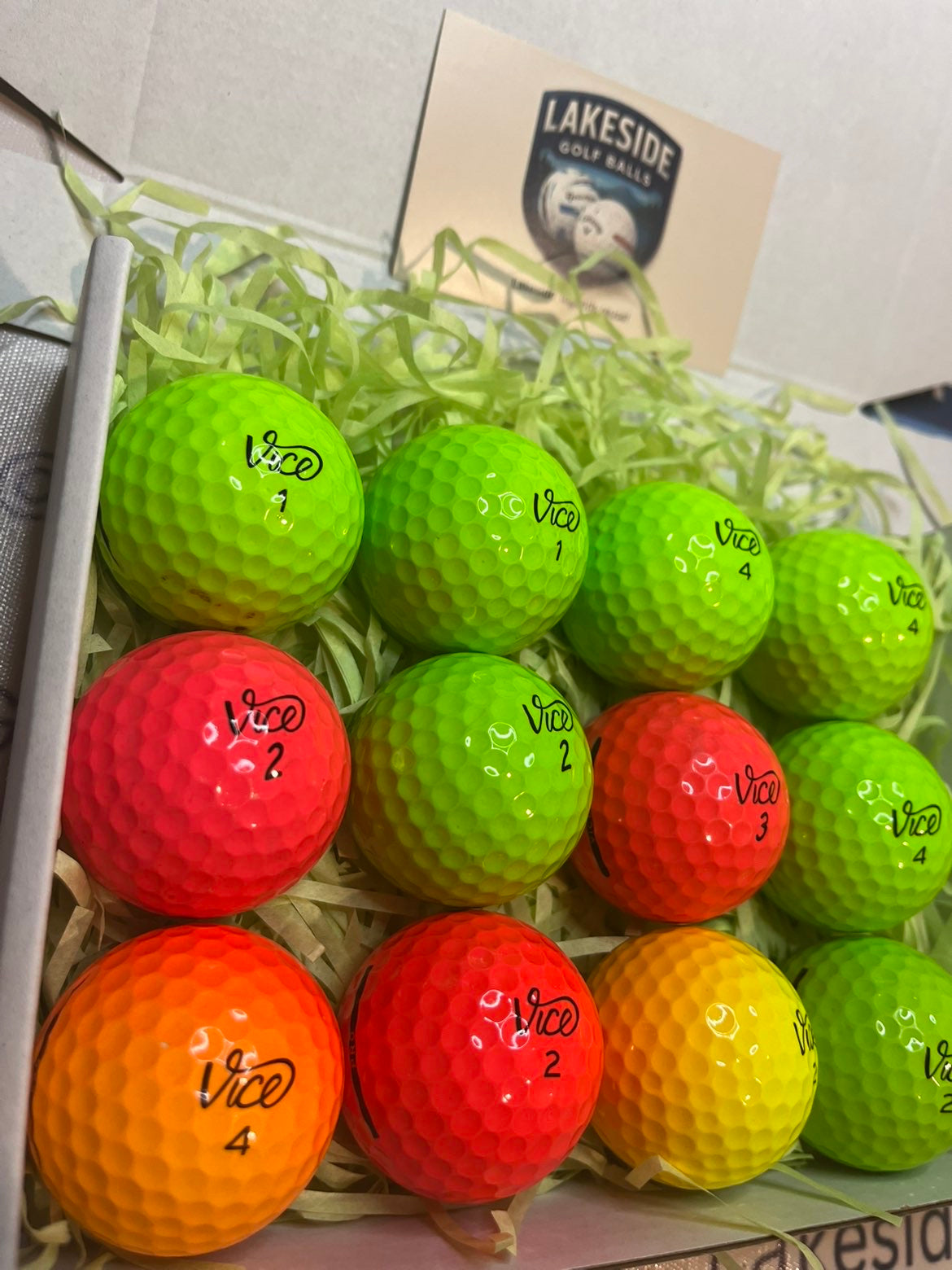 12 Vice Optic Pro Golf balls