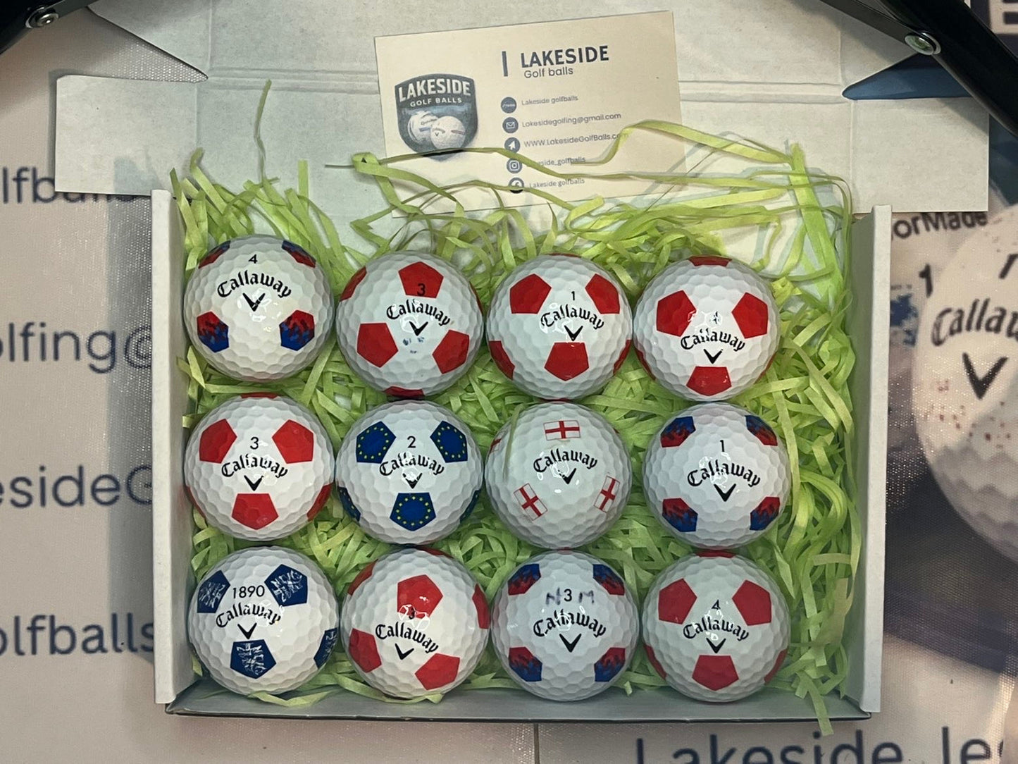 12 Callaway Chrome Soft Mix Truvis Golf balls