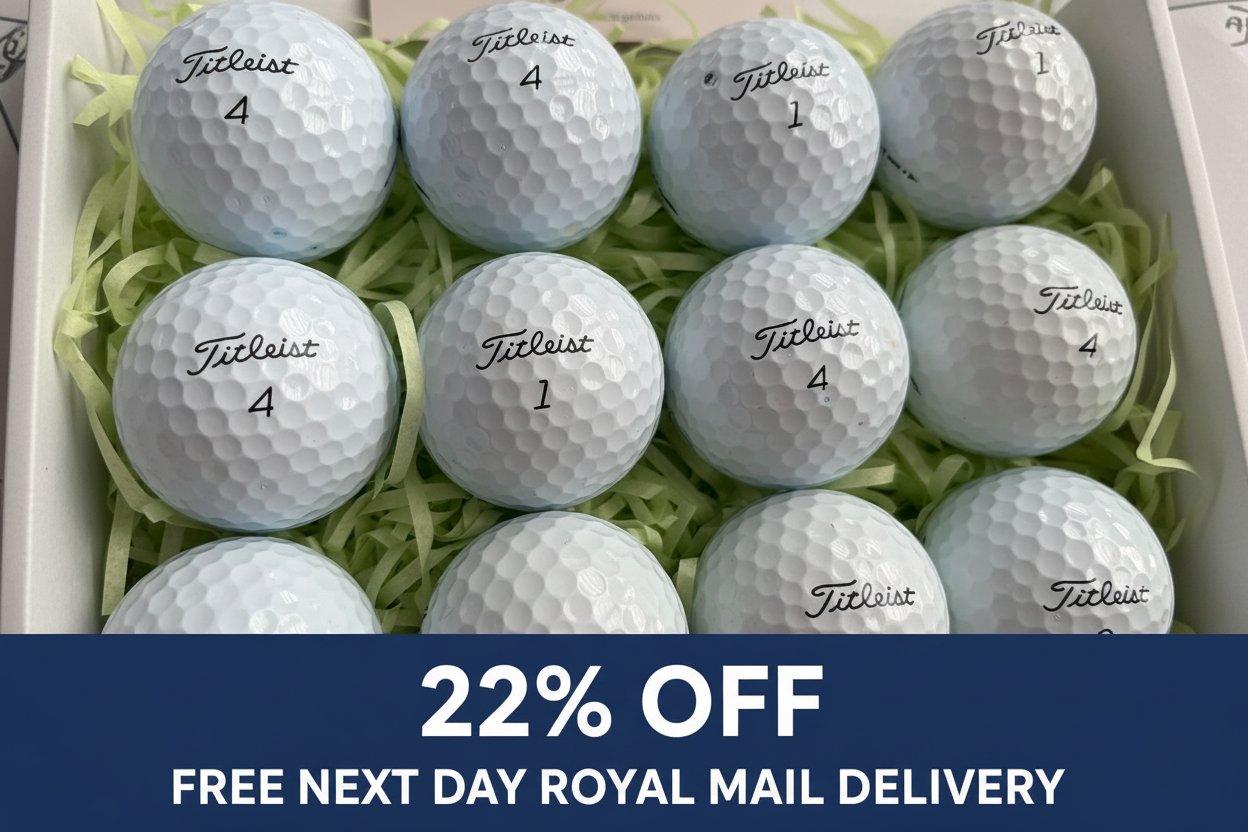 12 Titleist Pro V1 Golf Balls Free Delivery