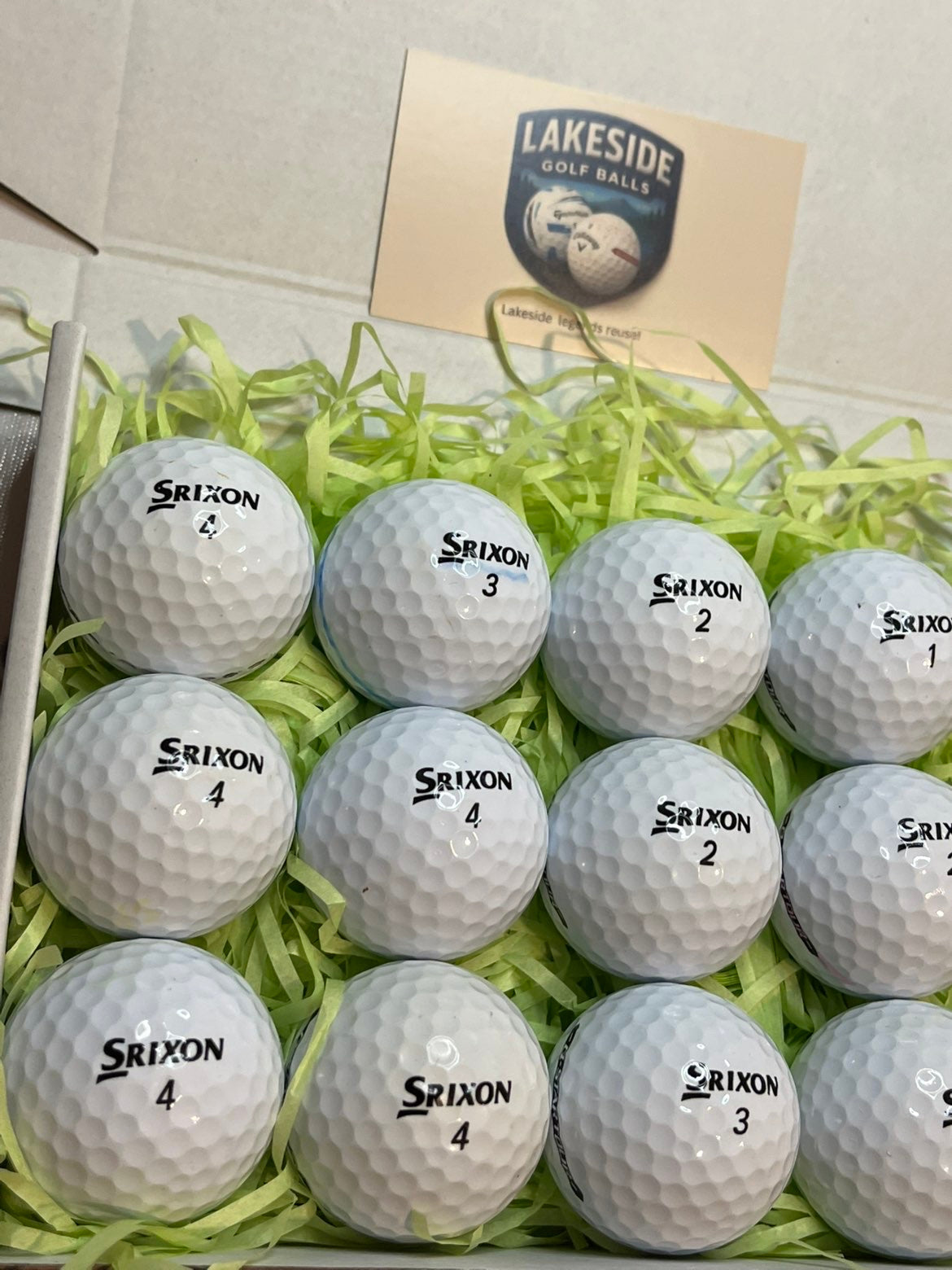 12 Srixon Q-Star Tour White Golf Balls