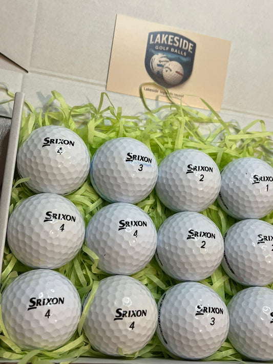 12 Srixon Q-Star Tour White Golf Balls