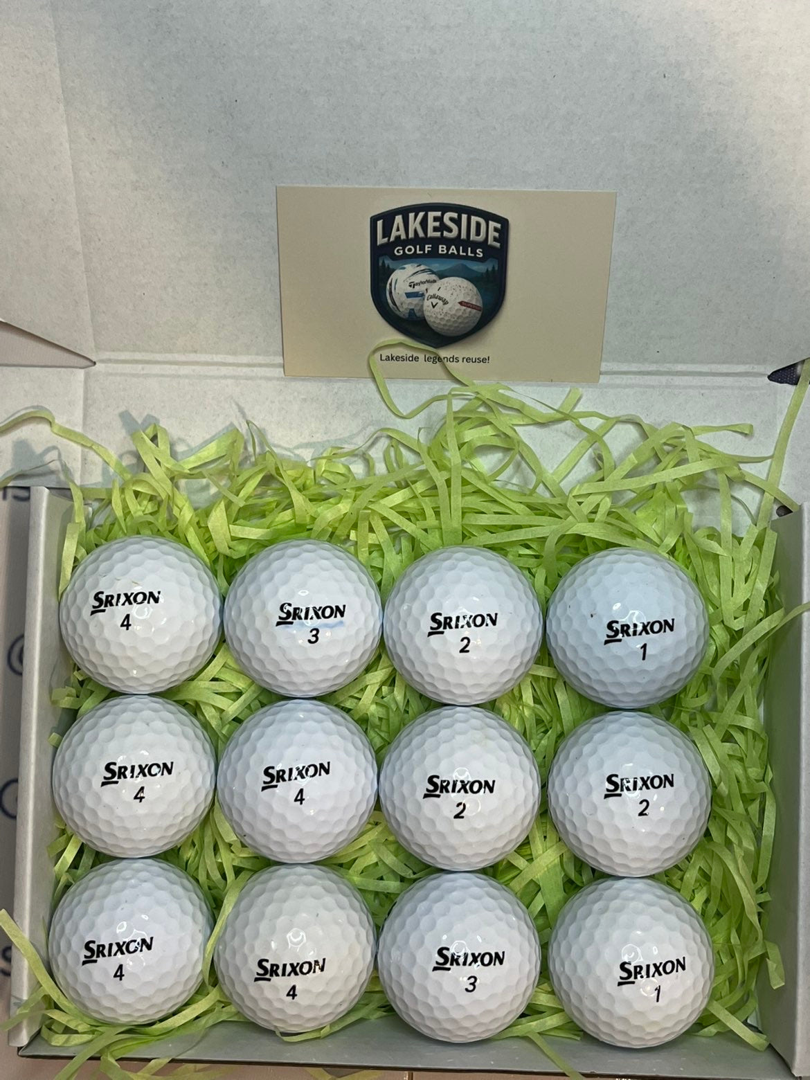 12 Srixon Q-Star Tour White Golf Balls