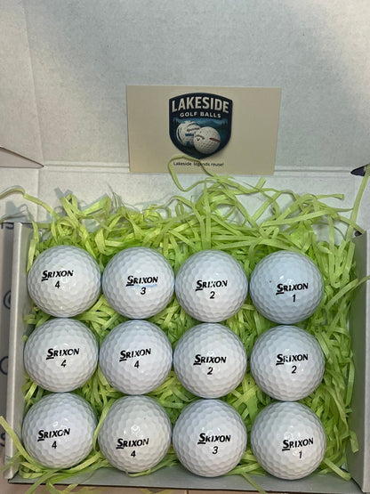 12 Srixon Q-Star Tour White Golf Balls