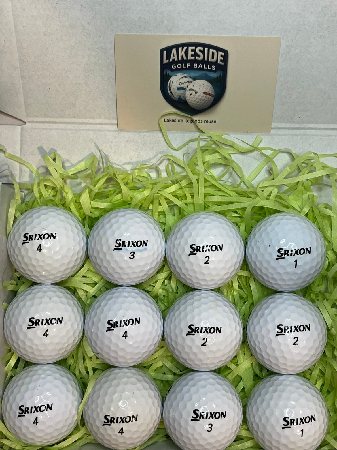 12 Srixon Q-Star Tour White Golf Balls