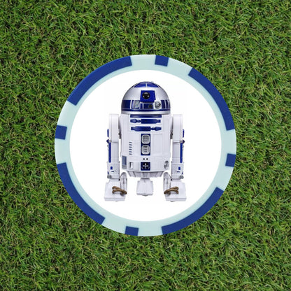Star Wars - R2D2 - Golf Poker Chip - Funny