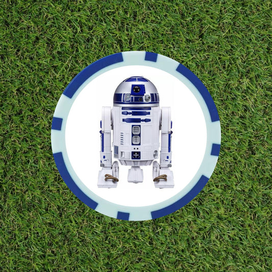 Star Wars - R2D2 - Golf Poker Chip - Funny