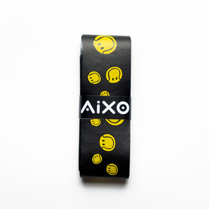 Aixo Smiley Ball Dry Overgrip Black