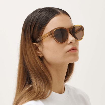 RITA Coffee Brown Sunglasses by Messy Weekend