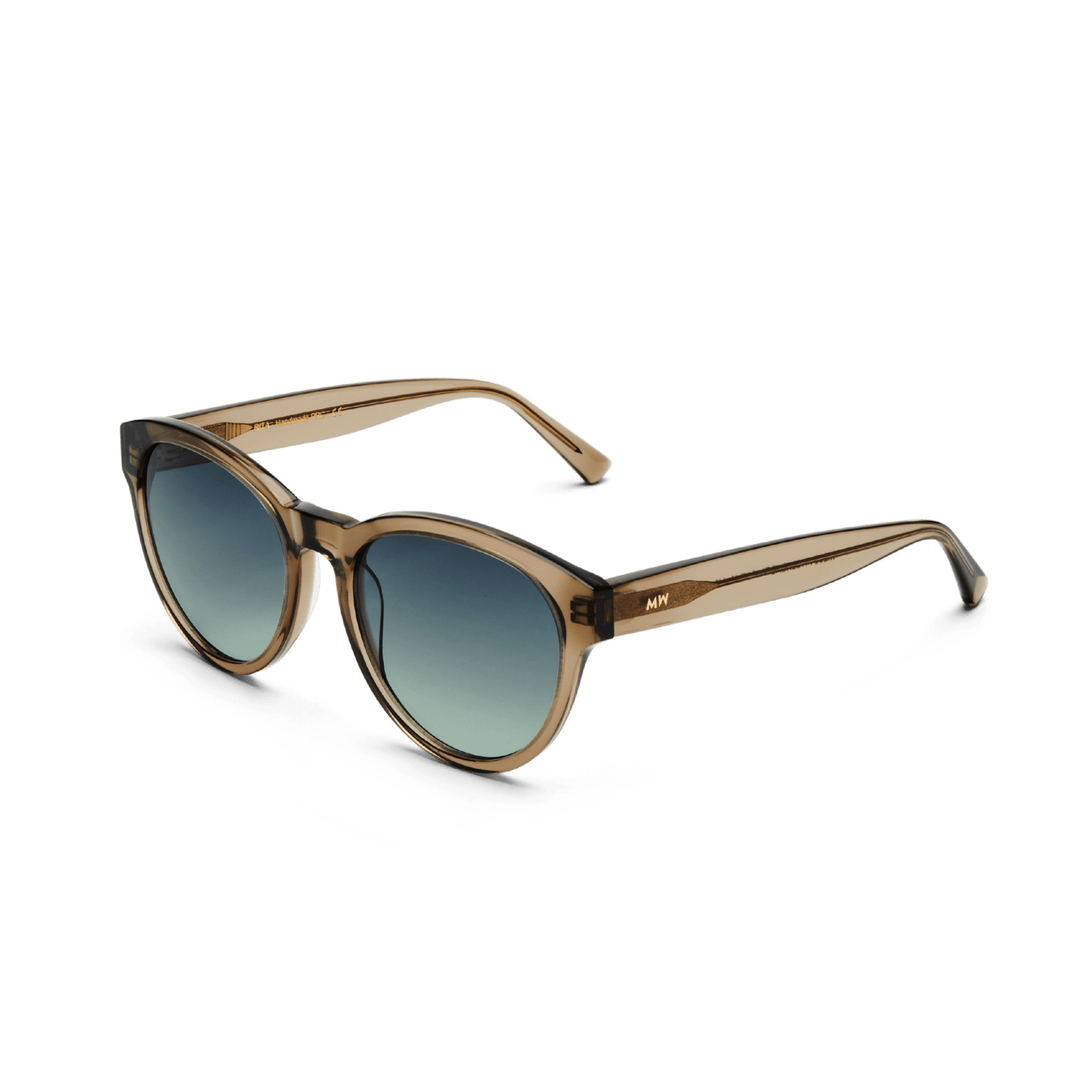 RITA Bottle Green Sunglasses by Messy Weekend