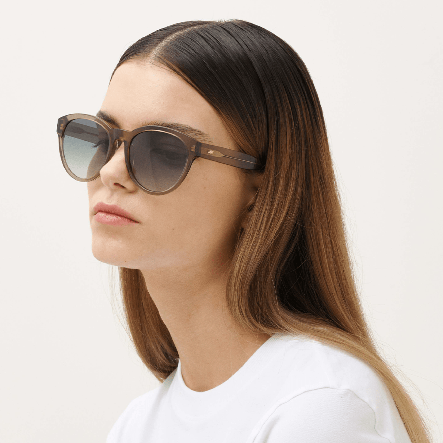 RITA Bottle Green Sunglasses by Messy Weekend