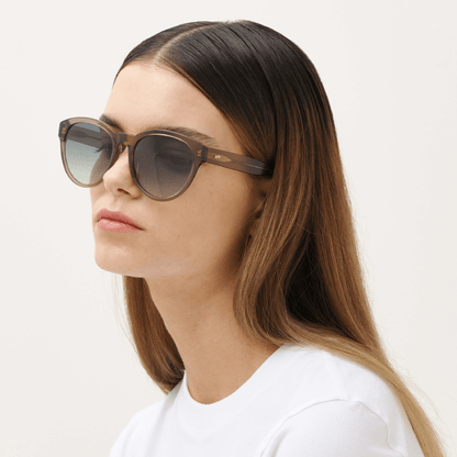 RITA Bottle Green Sunglasses by Messy Weekend