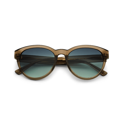 RITA Bottle Green Sunglasses by Messy Weekend