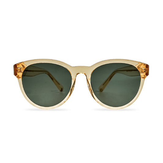 RITA Champagne Green Sunglasses by Messy Weekend
