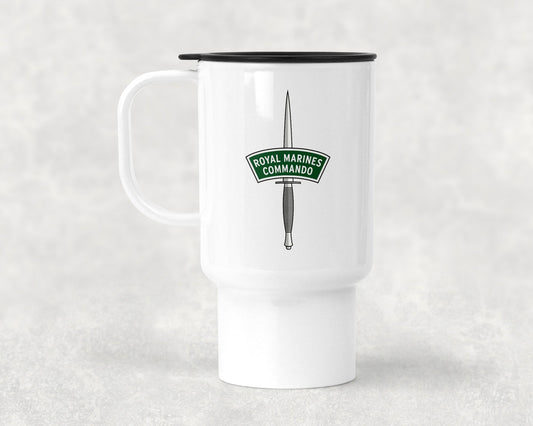Royal Marines Commando Dagger  - TRAVEL MUG