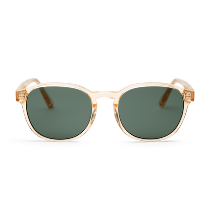RYAN Champagne Green Sunglasses by Messy Weekend