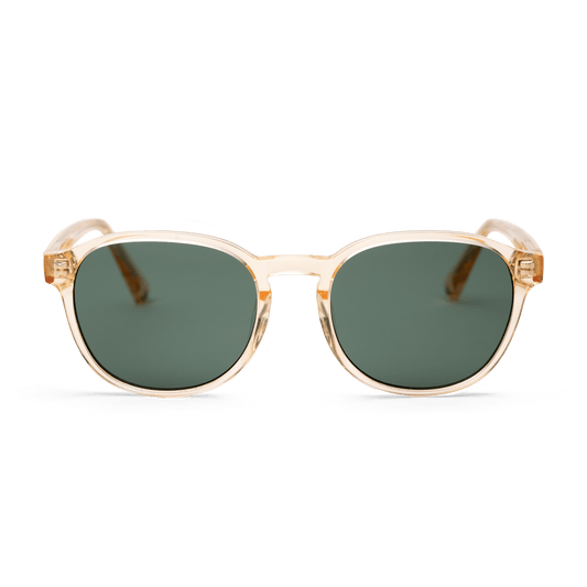 RYAN Champagne Green Sunglasses by Messy Weekend