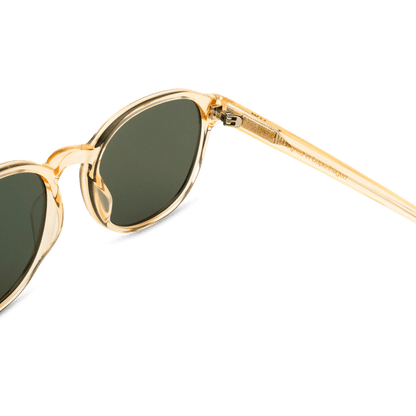 RYAN Champagne Green Sunglasses by Messy Weekend