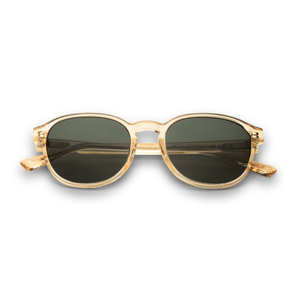 RYAN Champagne Green Sunglasses by Messy Weekend