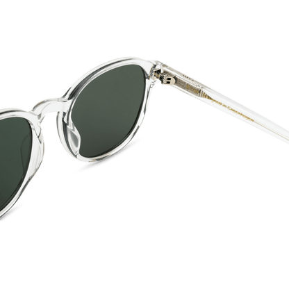 RYAN Crystal Green Sunglasses by Messy Weekend
