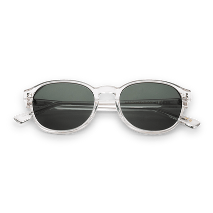 RYAN Crystal Green Sunglasses by Messy Weekend