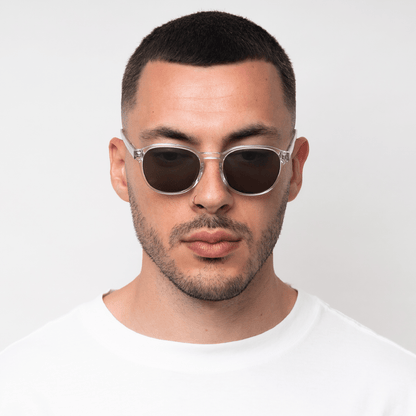 RYAN Crystal Green Sunglasses by Messy Weekend