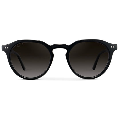 RALPH Rounded Polarized Men's Sunglasses in Black by WMP Eyewear UK
