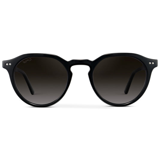 Lunettes de soleil polarisées rondes RALPH pour homme, noires, par WMP Eyewear UK