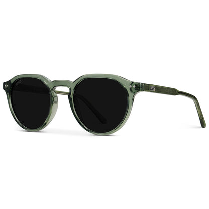 RALPH Rounded Polarized Men's Sunglasses in Crystal Agave by WMP Eyewear