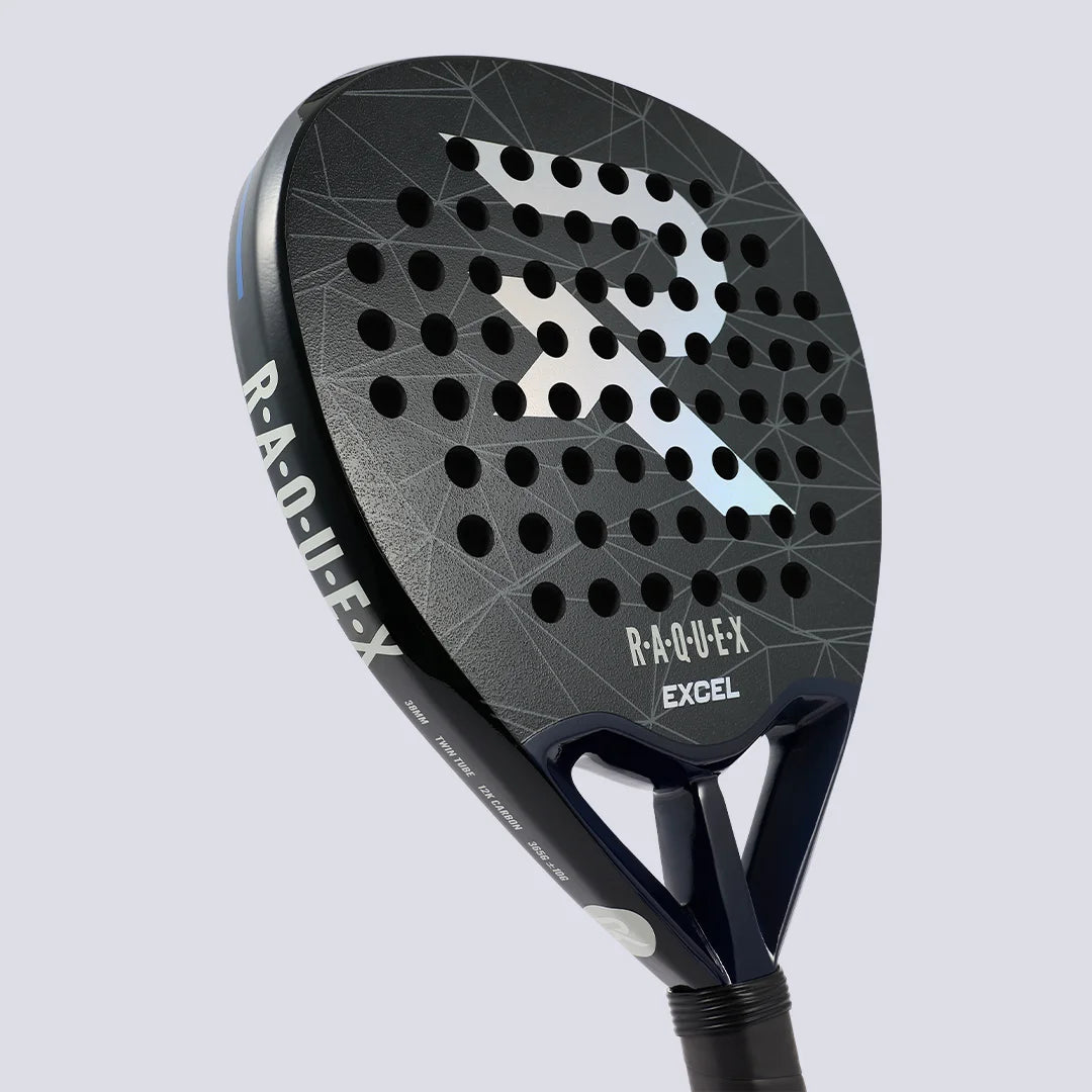 Raquex Excel Padel Racquet (Black)