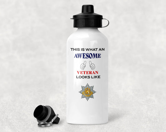 The Royal Anglian Regiment  - Veteran - Aluminium Water Bottle