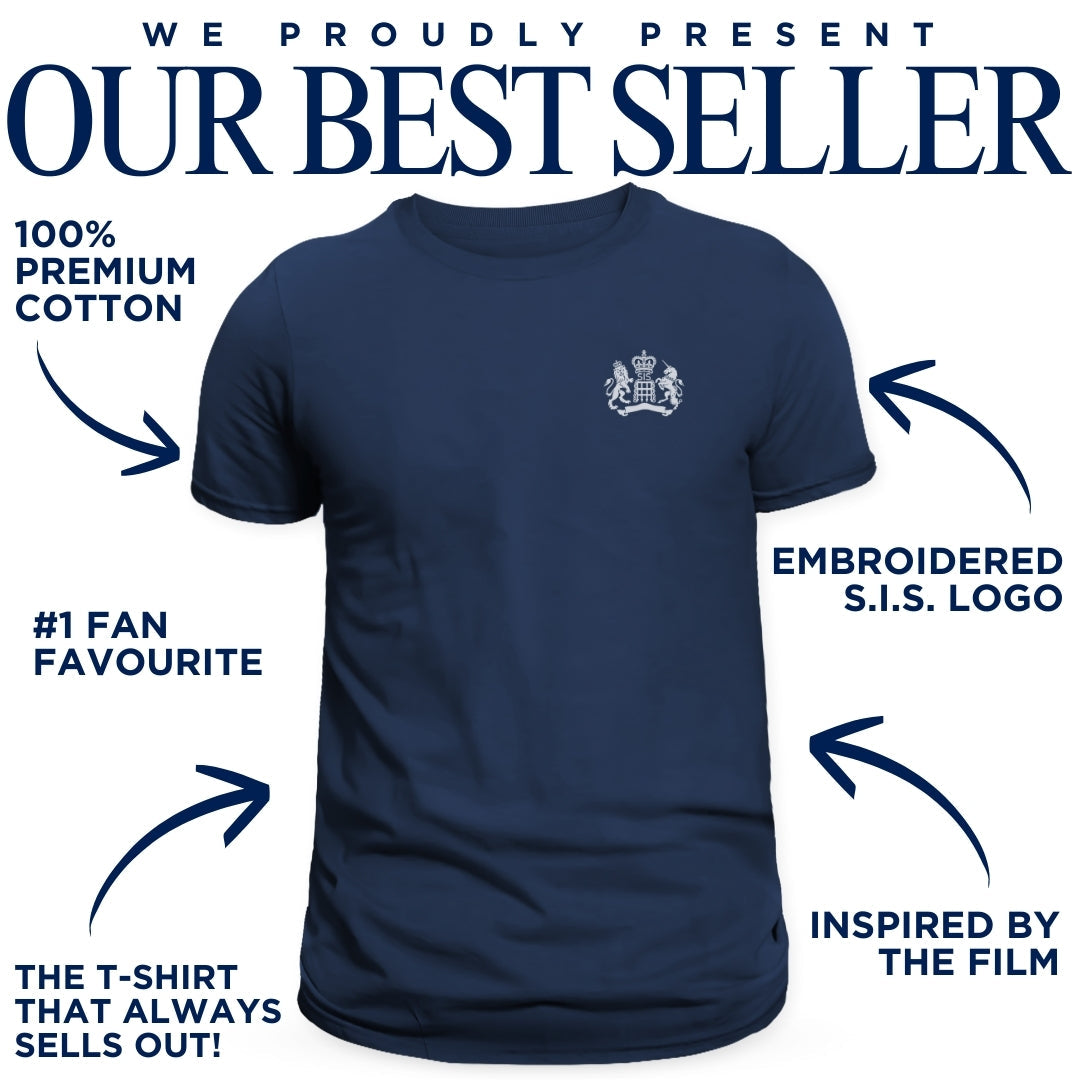 SIS James Bond Training T-Shirt – Cotton Gym Tee