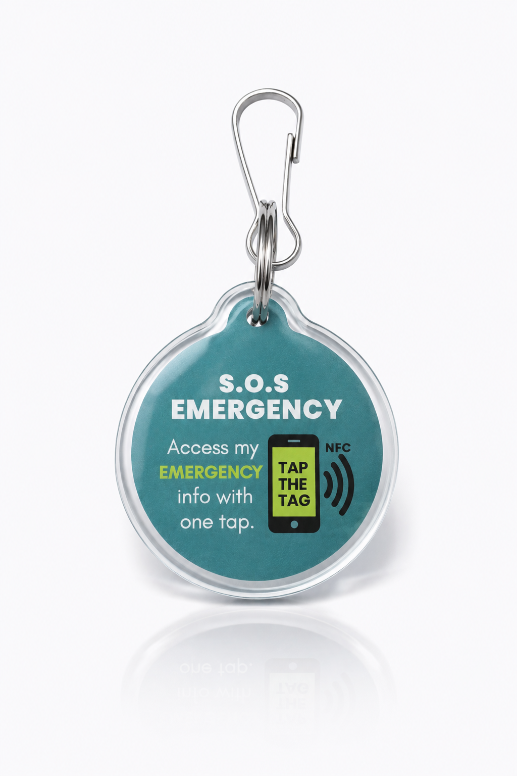 SOS Emergency Tag | NFC Keyring