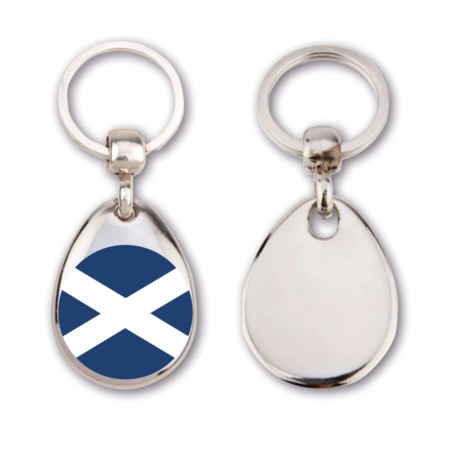 Country Flags from around the World Key Ring