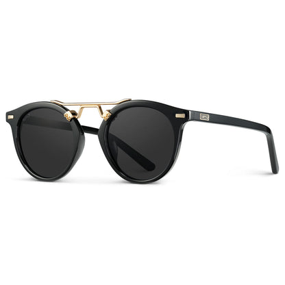 SKYLER Double Bridge Women's Sunglasses in Black by WMP Eyewear