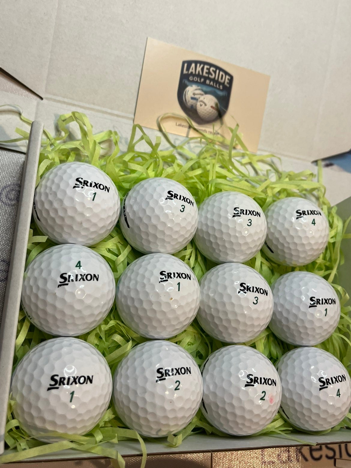 24 Srixon Softfeel White Golf balls