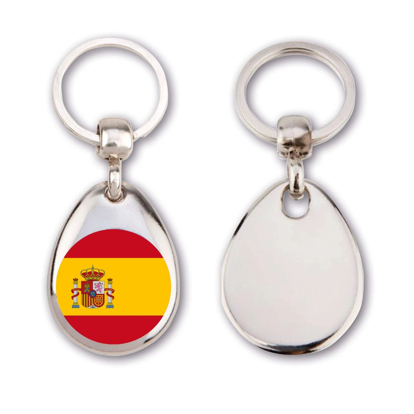 Country Flags from around the World Key Ring