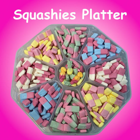 Squashies Party Platter - Perfect for movie nights, birthday parties and for sharing