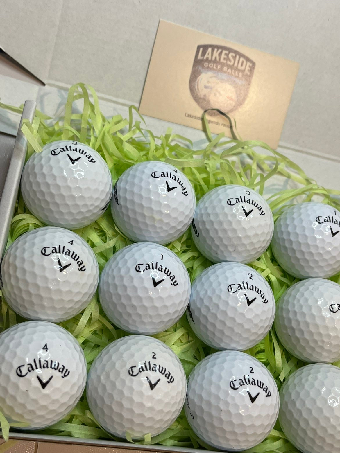 12 Callaway SuperSoft White