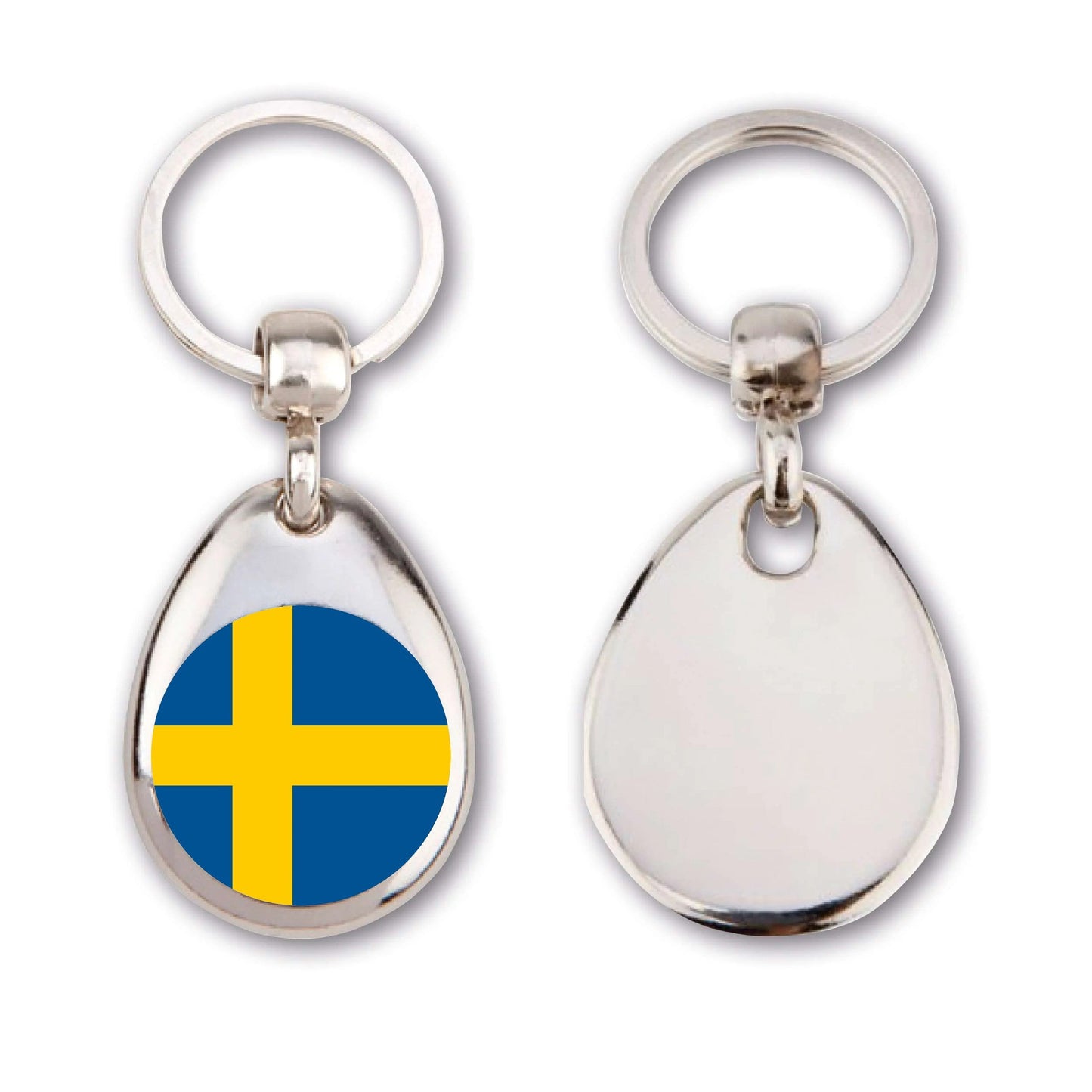 Country Flags from around the World Key Ring