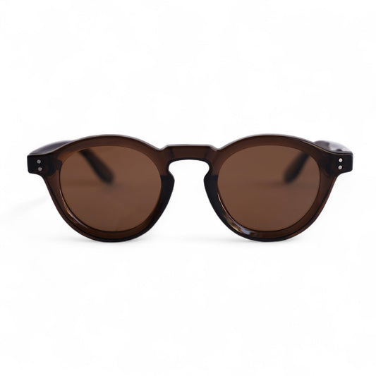 NORDEN, Essentials Polarised Sunglasses, Unisex, Brown, Brown Lens by TrueVivid