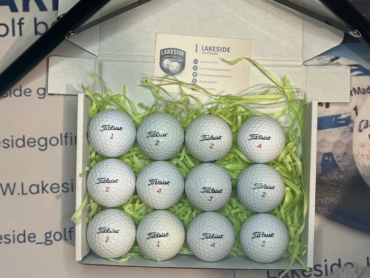 24 Titleist Mix White