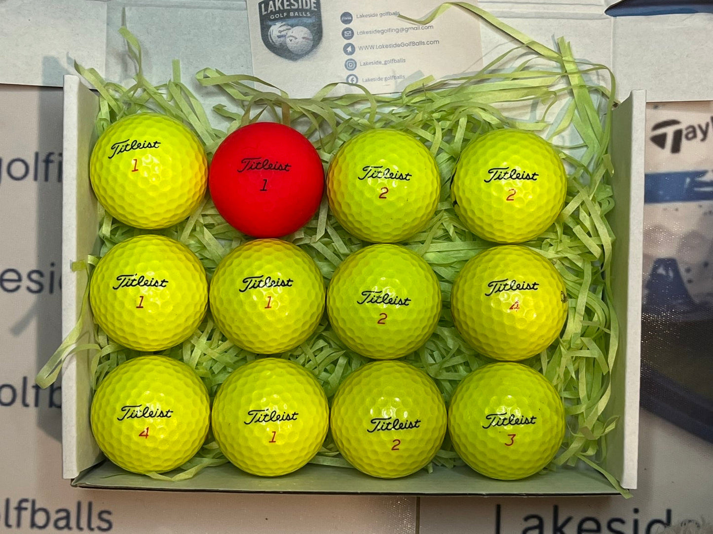 12 Titleist Trufeel Optic