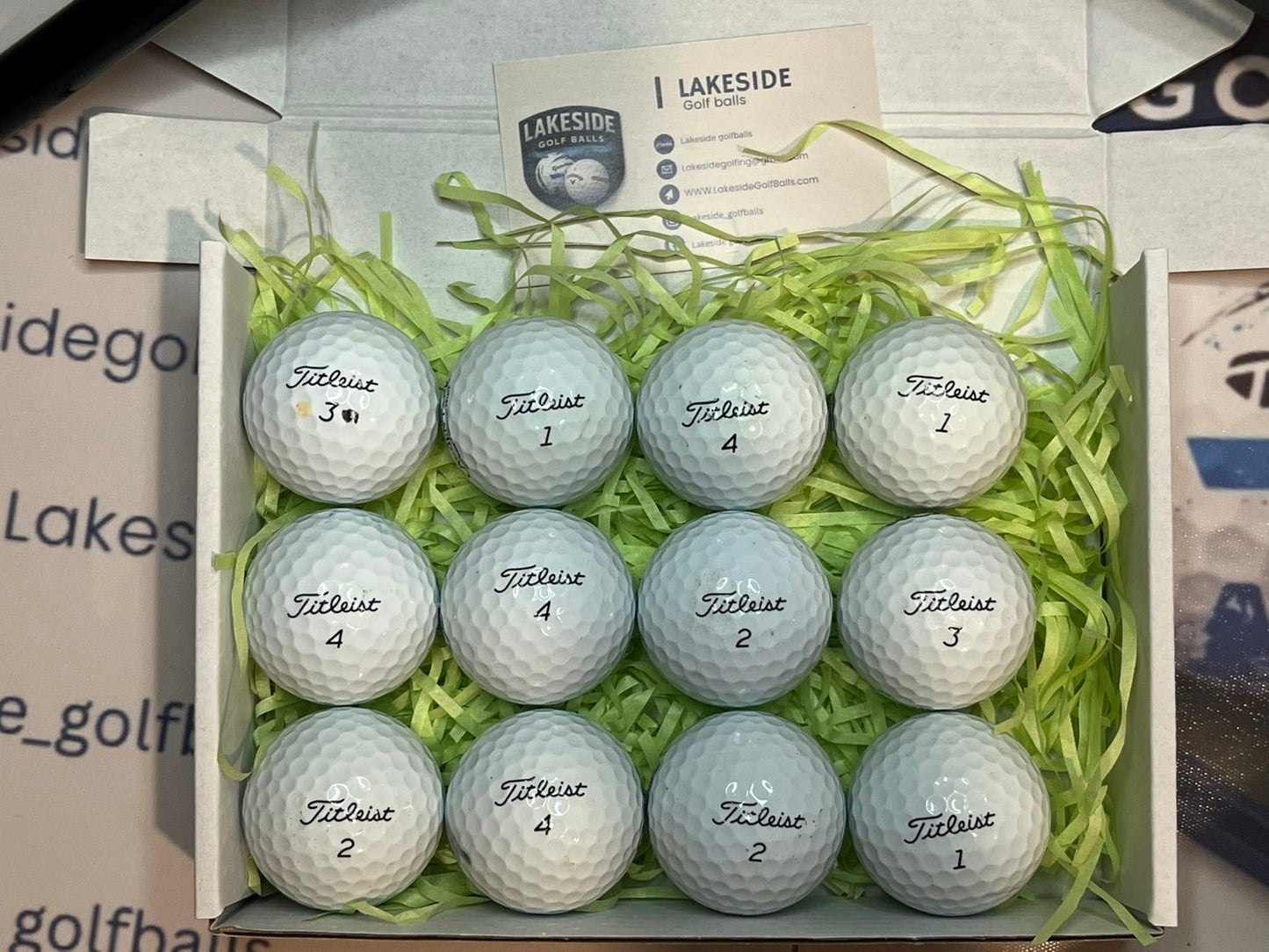 12 Titleist Tour Speed White