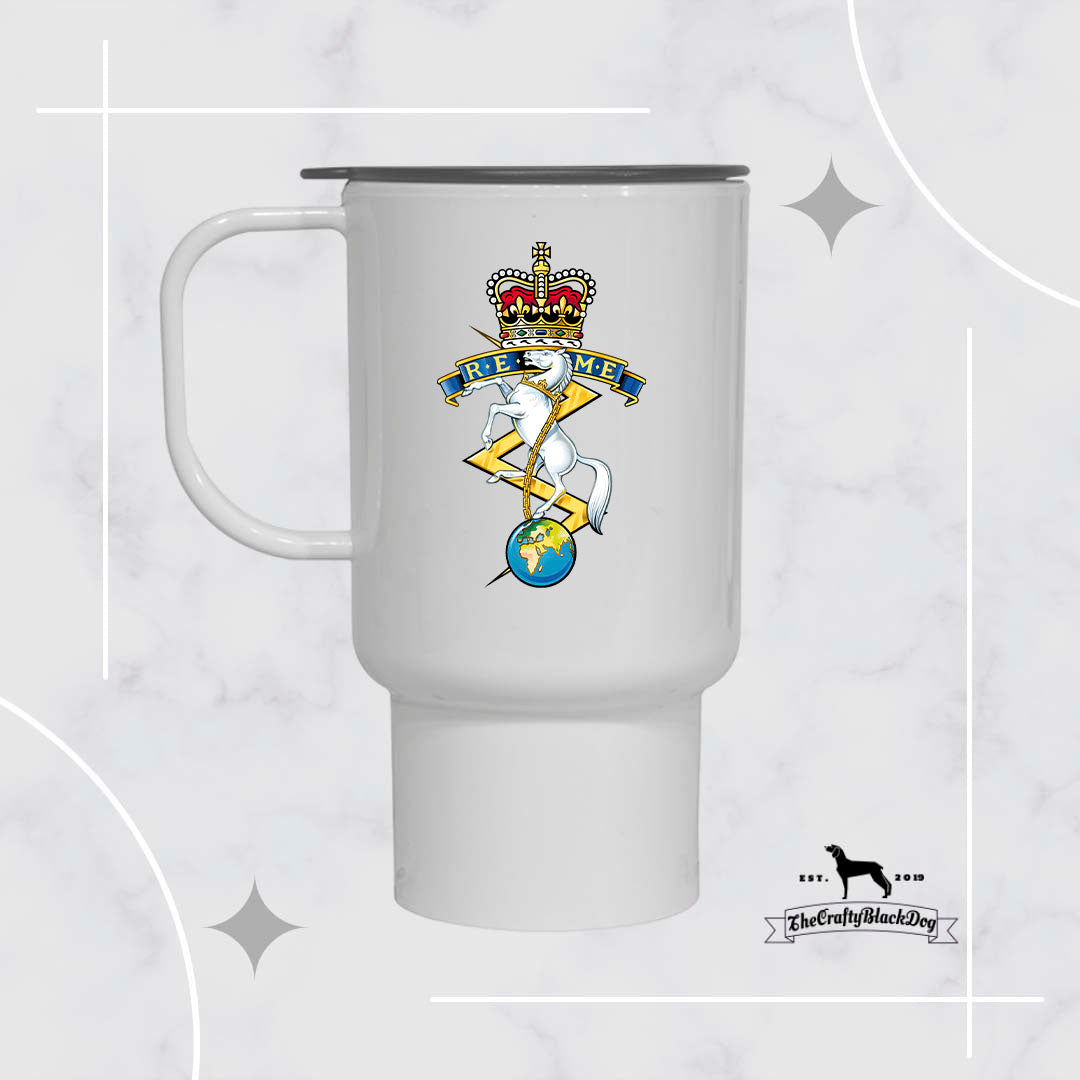 British Army REME 14oz Military Travel Mug Gift