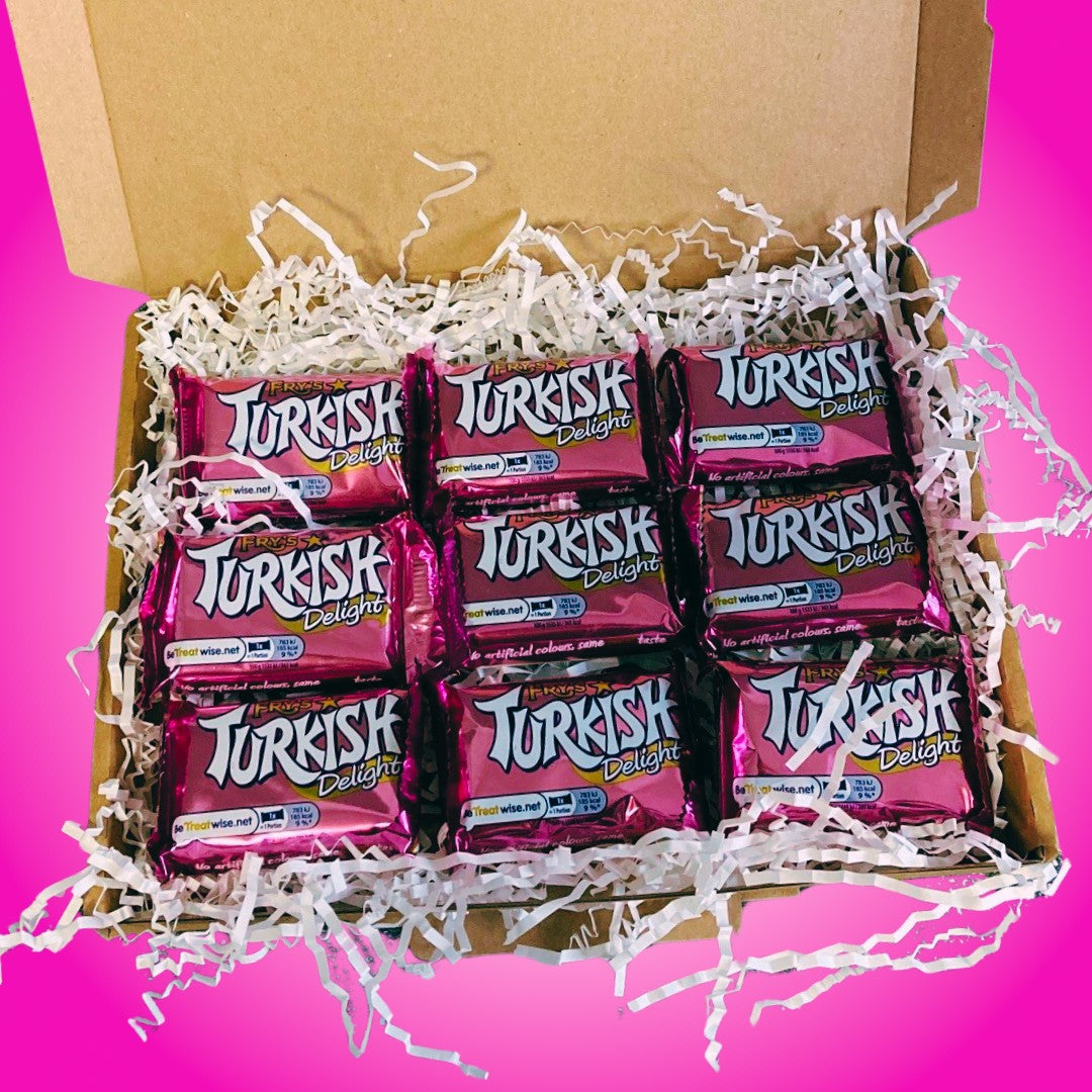 Turkish Delight Postal Box - Gift Idea - Christmas Gift