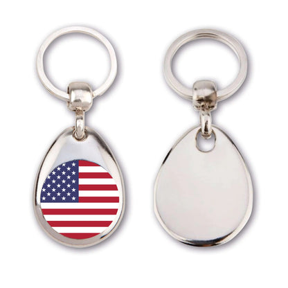 Country Flags from around the World Key Ring