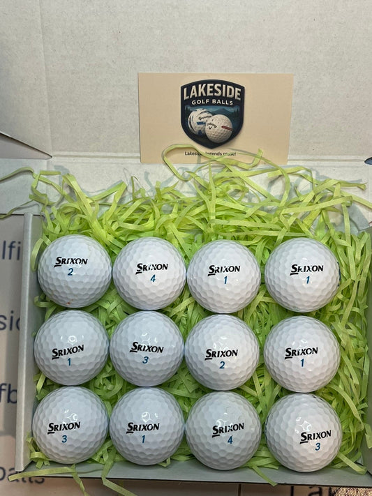 24 Srixon Ultisoft White Golf Balls