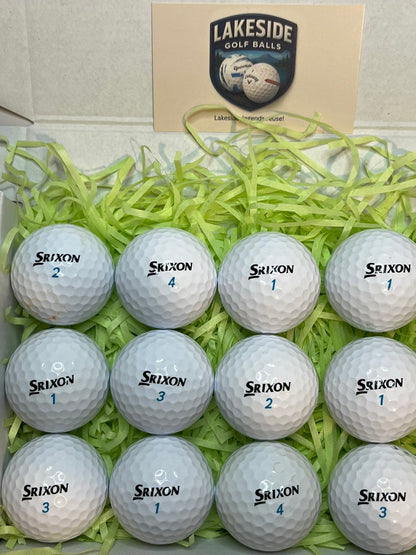 24 Srixon Ultisoft White Golf Balls